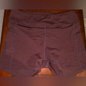Women's Bike Shorts in Brown